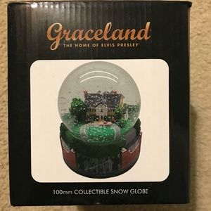 Graceland Elvis Presley Collectible Snow Globe
